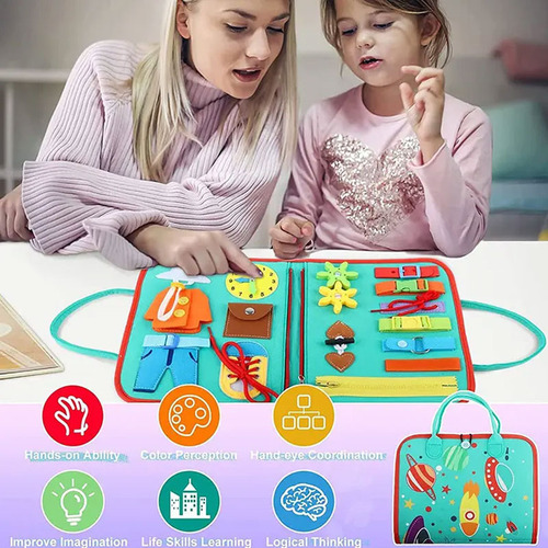 Nova Quadro De Aprendizagem Feltro Manual Para Crianças