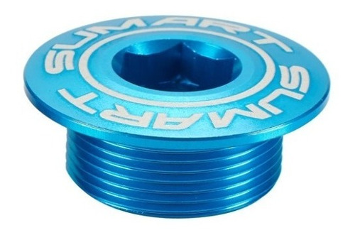 Tornillo Para Palanca Sumart -aluminio 7075-color Azul-18mm