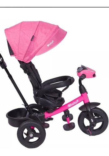 Triciclo Paseador Ebaby Con Reproductor