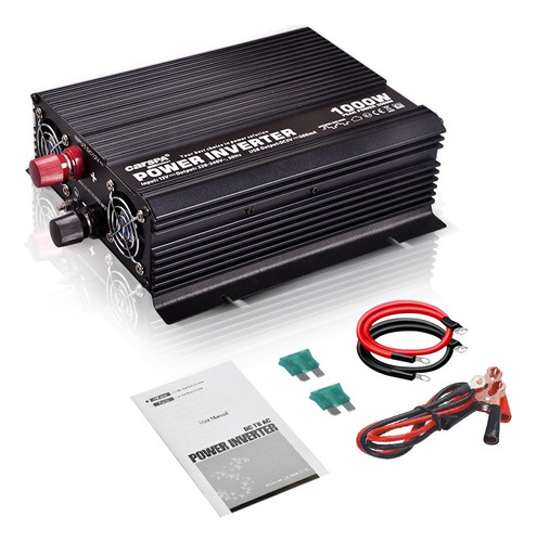 Inversor Car1k-12v Carspa, 1kva, 1000w, 12v - 115v