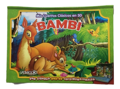 Bambi - Cuentos Clasicos En 3d - Libro Infantil