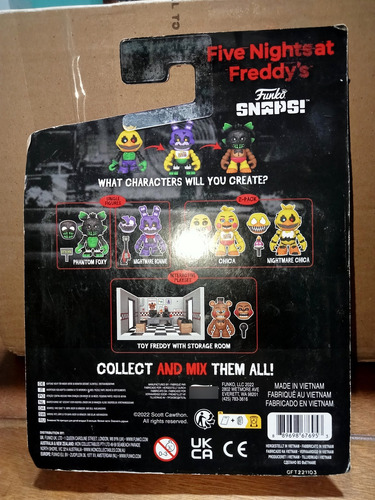 Funko Phantom Foxy Snaps Five Nights At Freddys Fnaf (Usado)