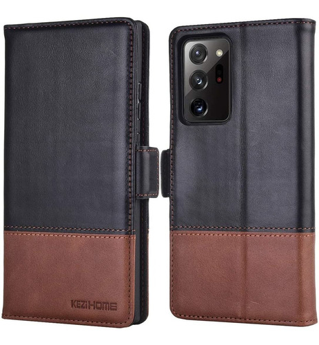 Funda Para Samsung Galaxy Note 20 Ultra 2020 Negro Y Marron