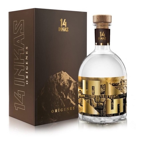 Vodka 14 Inkas 750ml / Original / Botella Sellada