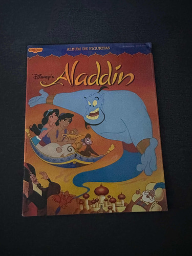 Album Figuritas Cromy Aladdin Completo