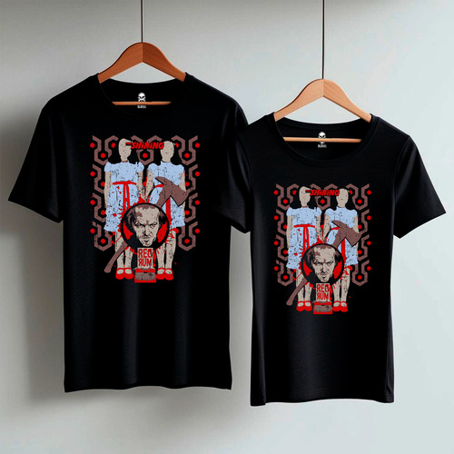 Remera The Shinning Culto Terror Retro 100% Algodón Premium
