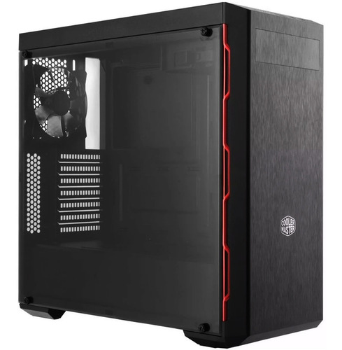 Gabinete Gamer Cooler Master Rojo Mb600l Mcb B600l Ka5n S00 Mercado Libre