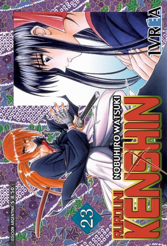 Rurouni Kenshin 18, De Nobuhiro Watsuki. Editorial Ivrea, Edición 1 En Español