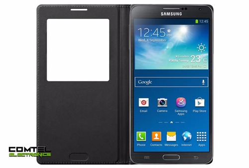 Samsung S View Cover Original Galaxy Note 3 Negro