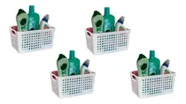 Comprar 4 Canastos Organizador Rectangular Orbital Colombraro 815