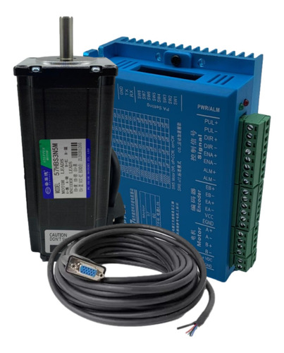 Kit Motor De Passo 30kgf.cm Com Encoder (easy Servo)+ Driver