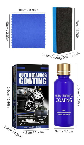 Revestimiento Cerámico En Aerosol Protector Para Automóviles