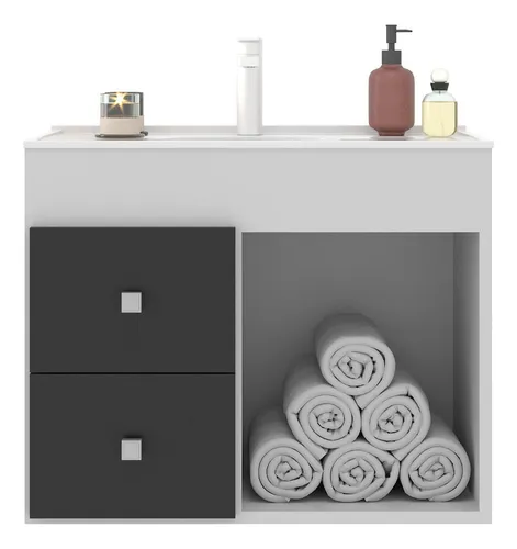 Delta Ariadna 45x55cm mueble de baño blanco