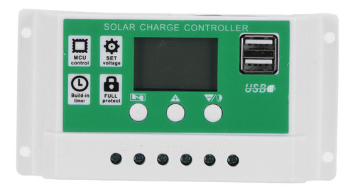 Controlador De Carga: Pantalla Lcd De Carga Solar 50a