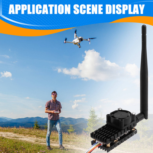 Transmisor De Vídeo Fpv Vtx De 5,8 Ghz, 2 W, 64 Canales, Ven