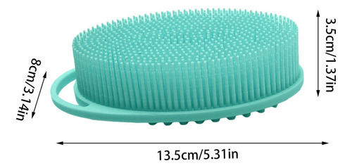 Cepillo De Silicona Para Ducha Cepillo De Ducha Para Cuerpo
