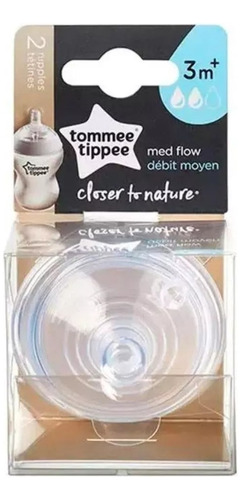 Tetinas Tommee Tippee Closer To Nature Flujo Rápido 6m+ X2 