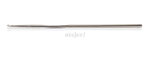 Imagen 2 de 6 de Agujas Crochet De Acero Marca Silver X Unidad