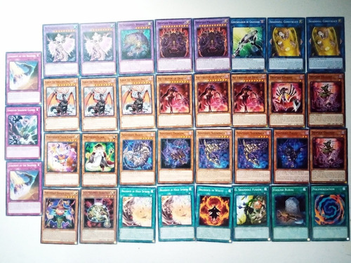 Base Deck Despia Shaddoll 10/10 35 Cartas Comunes + Regalo