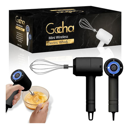 Gocha Gadgets Batidor Electrico Mezclador 3 Velocidades Mezc