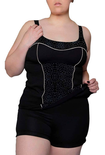 Imagen 3 de 10 de Tankini Dama Mujer De Natacion Deportiva Aquagym Buen Nado