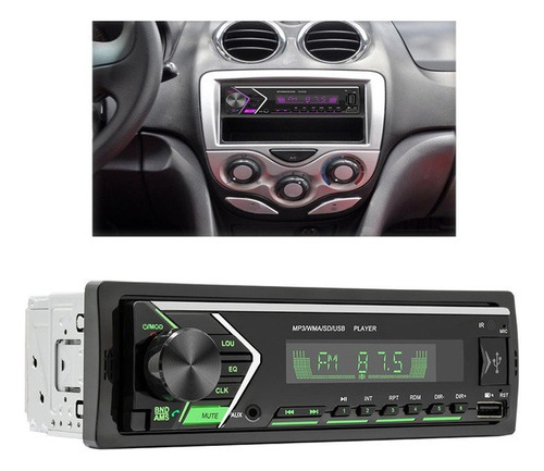 Dual Bluetooth Swm-505 Coche Estéreo U Disk Tarjeta Tf Repro