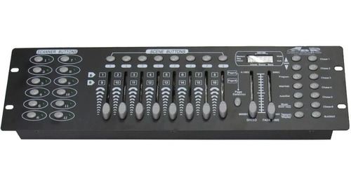 Consola Gbr Dmx Operator Eco 192 Ch. 8 Prog. 16 Ch. Dmx 512