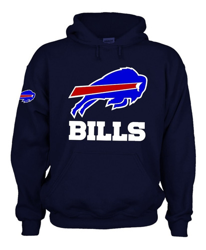 Sudadera Capucha Bills De Búfalo Nfl Fútbol Americano Mod. 1