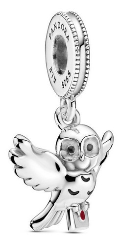 Dije O Charm Pandora Harry Potter Hedwig Owl Dangle Original