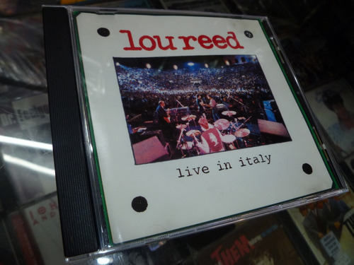 Lou Reed - Live In Italy -cd Europeo -excelente -abbey Roa 