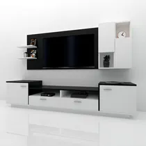 Comprar Modular Moderno Mueble Living Panel Para Lcd\u002Fled H\u002F55 Color Marrón