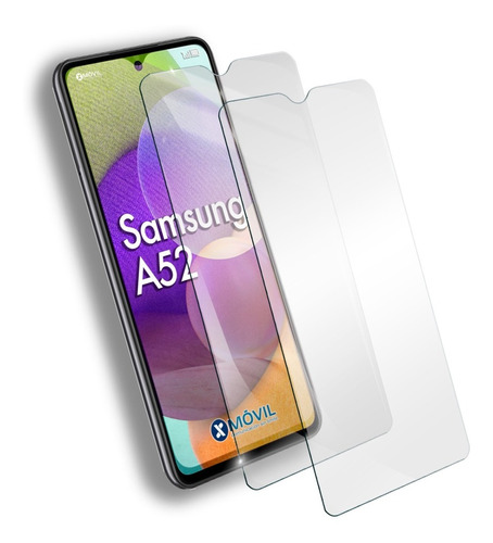 Dos Micas Cristal P/ Samsung A52, Cristal Templado