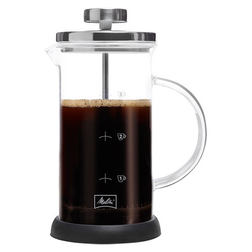 Cafetera De Prensa Francesa Melitta 350ml Base Silicona 