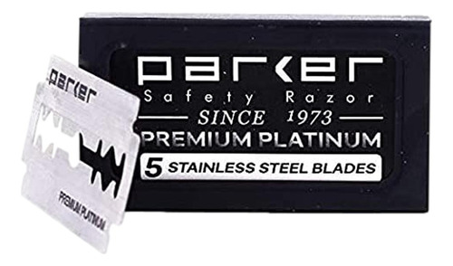 Lâminas De Barbear Park Aço Inoxidável Safety Razor Premium