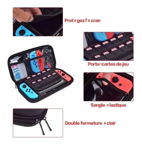 Estuche 16 En 1 Con Accesorios Para Nintendo Switch