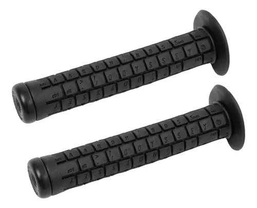 Manopla Odyssey Bmx Keyboard V1 Orelhas 158 Mm, Cor Preta Preto
