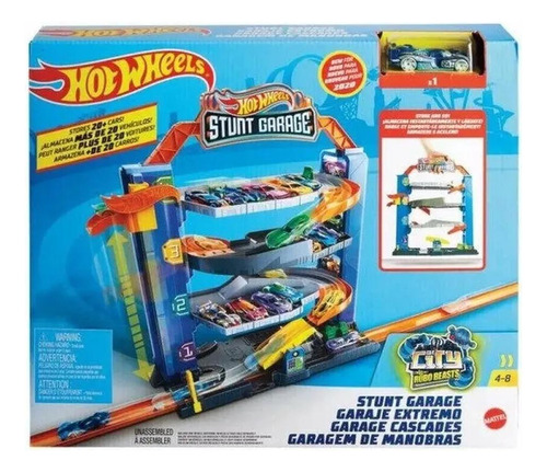 Hot Wheels Pista Garagem De Manobras Mattel