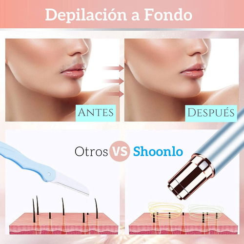 Removedor Pêlos Faciai Indolor Para Mulheres Removedor Pêlos