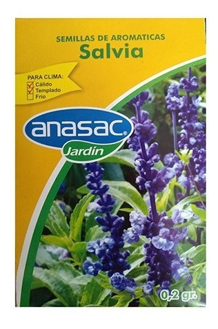 Semillas De Salvia Anasac.