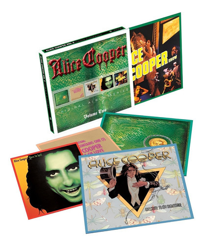 Alice Cooper Box 5 Cd´s Original Album Series 2 Lacrado