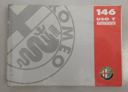 Manual 100% Original De Usuario: Alfa Romeo 146 Año 1996/97