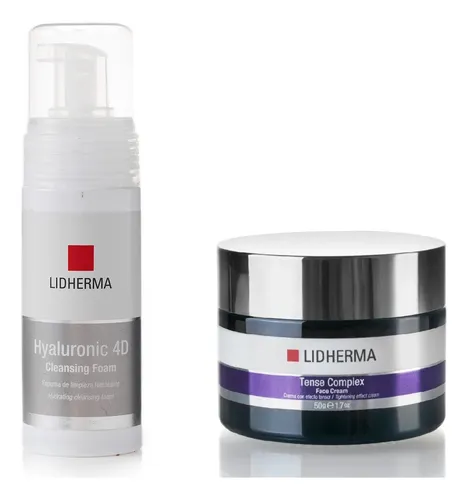 comprar Kit Tense Complex Face Cream + Hyaluronic 4d Foam  Lidherma