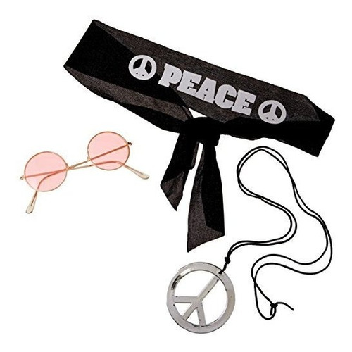 Kit De Accesorios De Vestuario Hippie Forum Novelties -