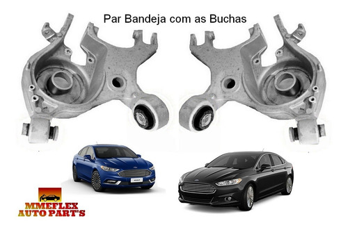 Par Bandeja Suspensão Traseira Ford Fusion