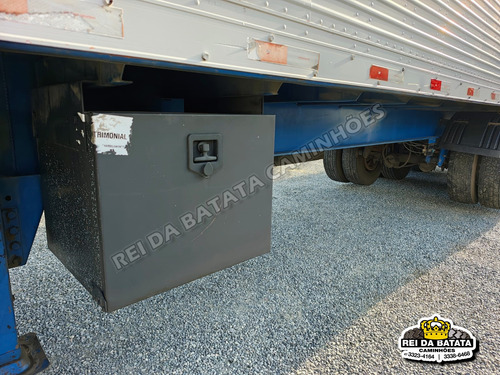 Carreta Semi Reboque Baú Facchini 3 Eixos C/ Pneus 28 Pallet
