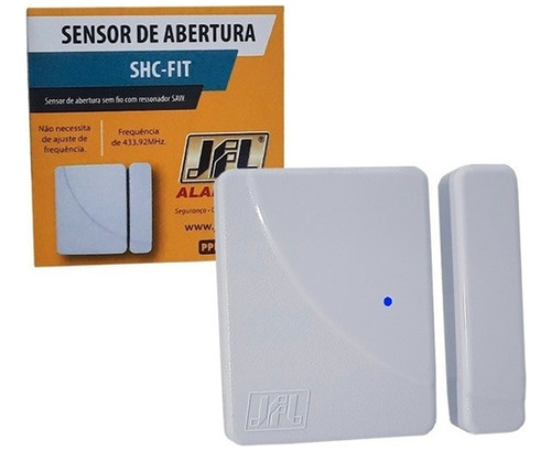 Sensor Inalámbrico De Abertura Shc Fit Para Alarmas Jfl