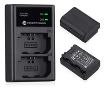 Comprar 2 Baterías + Cargador Firstpower Sony Np-fz100 2600mah Fx30