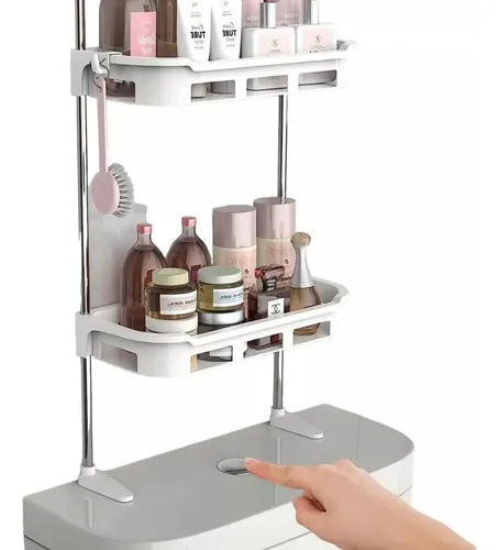 Estante Organizador Baño Inodoro Repisa Cocina Modular Rack