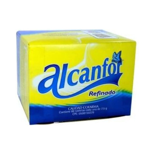 Alcanfor Libra Caja 60 Und