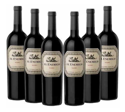 Vino El Enemigo Malbec 750ml 